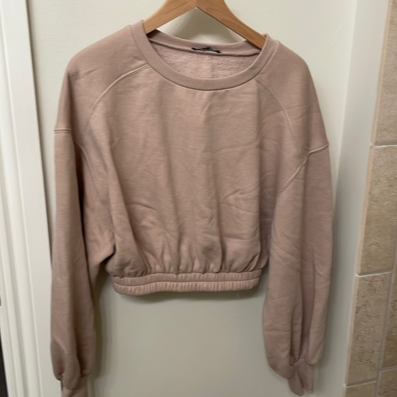 Zara cropped sweatshirt size Small - Picture 1 of 5